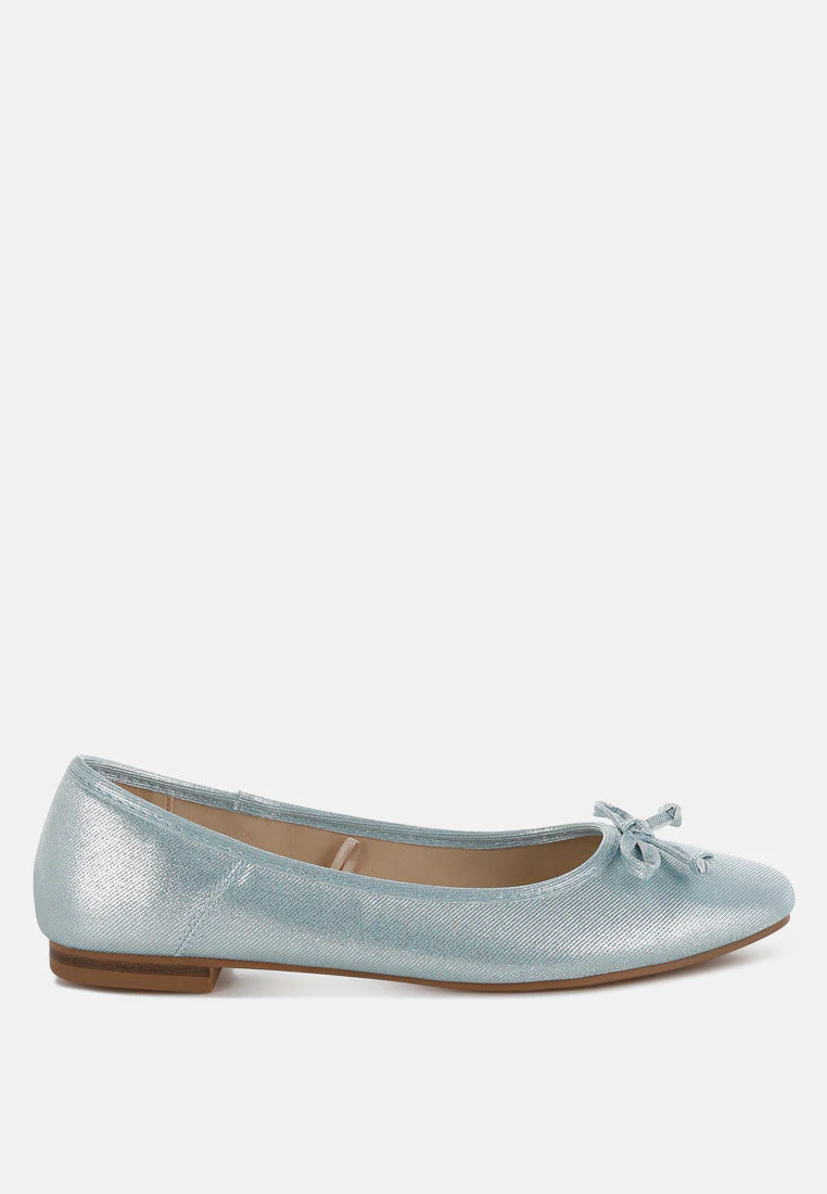Agshin Metallic Ballet Flats - Image 16