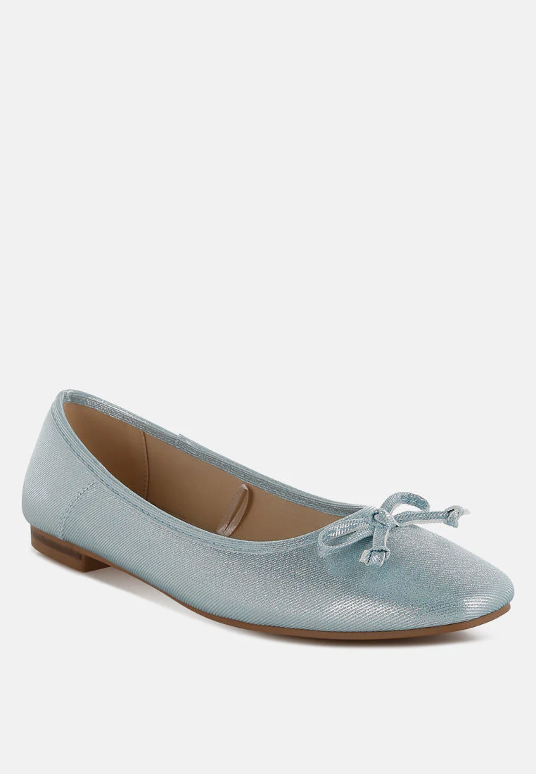 Agshin Metallic Ballet Flats - Image 17