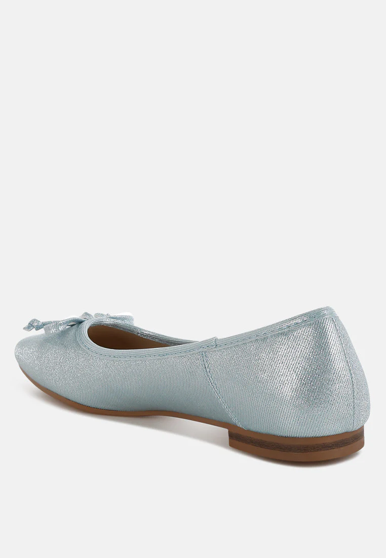 Agshin Metallic Ballet Flats - Image 18