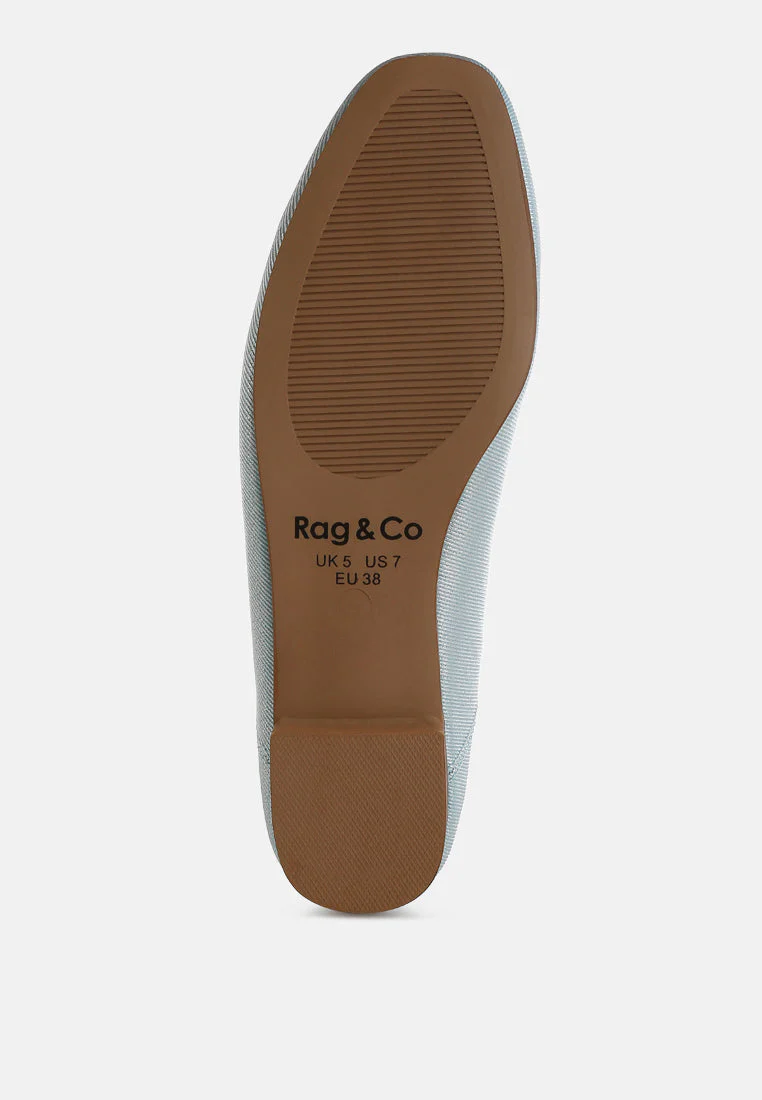 Agshin Metallic Ballet Flats - Image 20