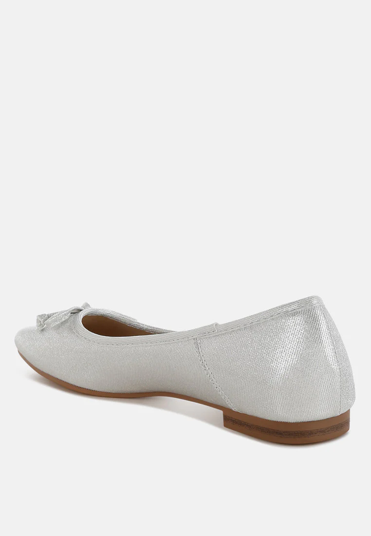 Agshin Metallic Ballet Flats - Image 3
