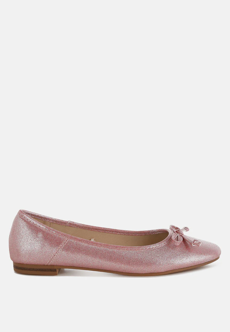 Agshin Metallic Ballet Flats - Image 6