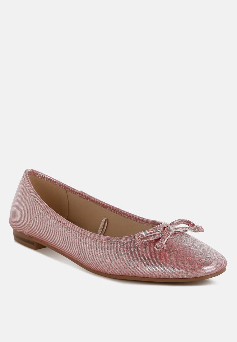 Agshin Metallic Ballet Flats - Image 7