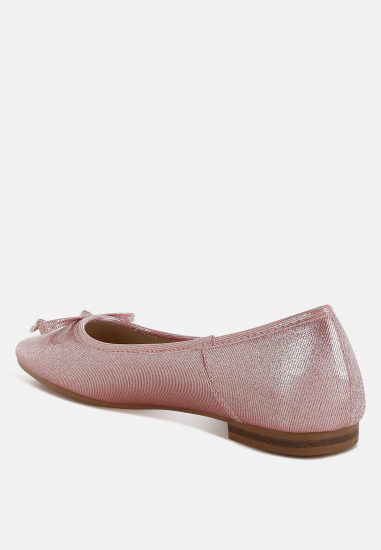 Agshin Metallic Ballet Flats - Image 8