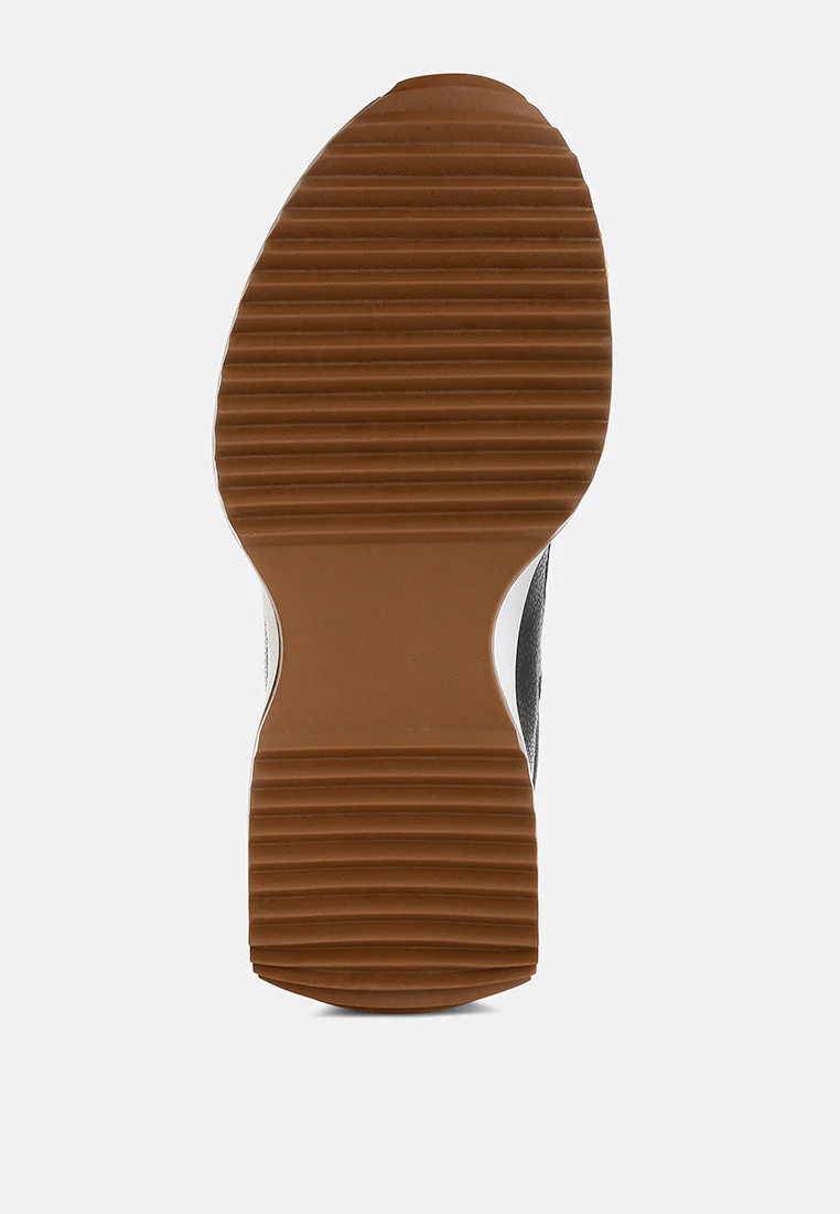 Athion Studded Real Leather Sneakers - Image 11
