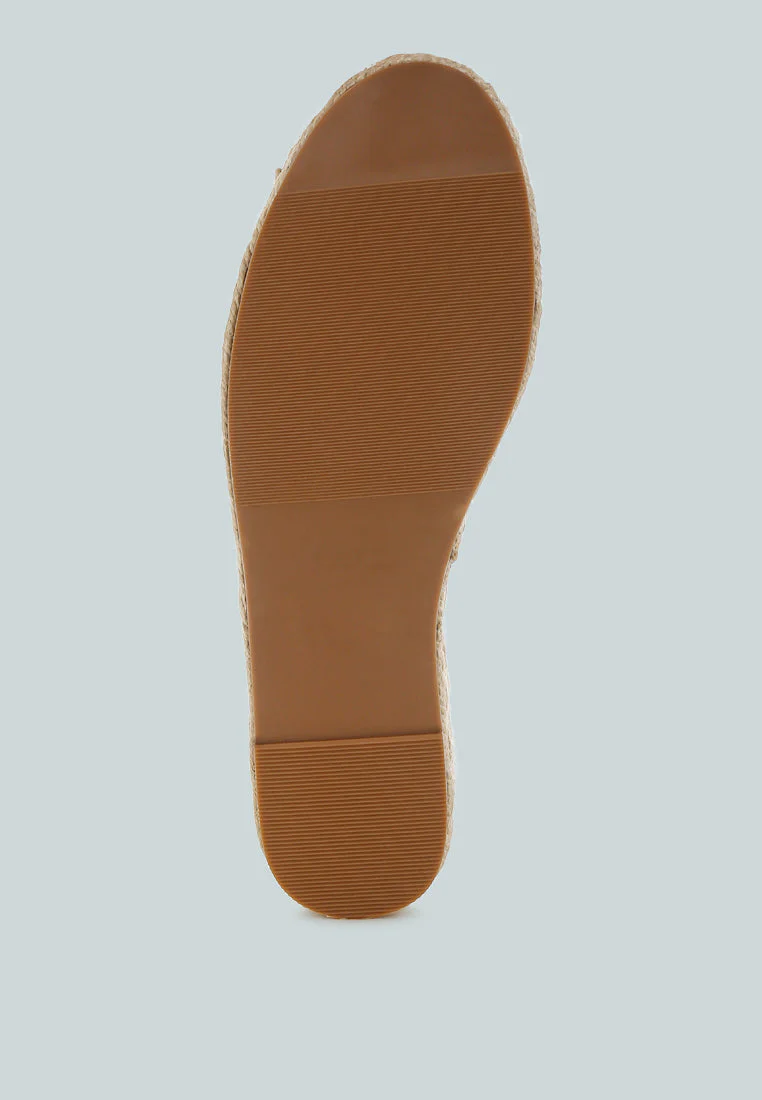 Azula Genuine Leather Espadrilles Sandals - Image 5