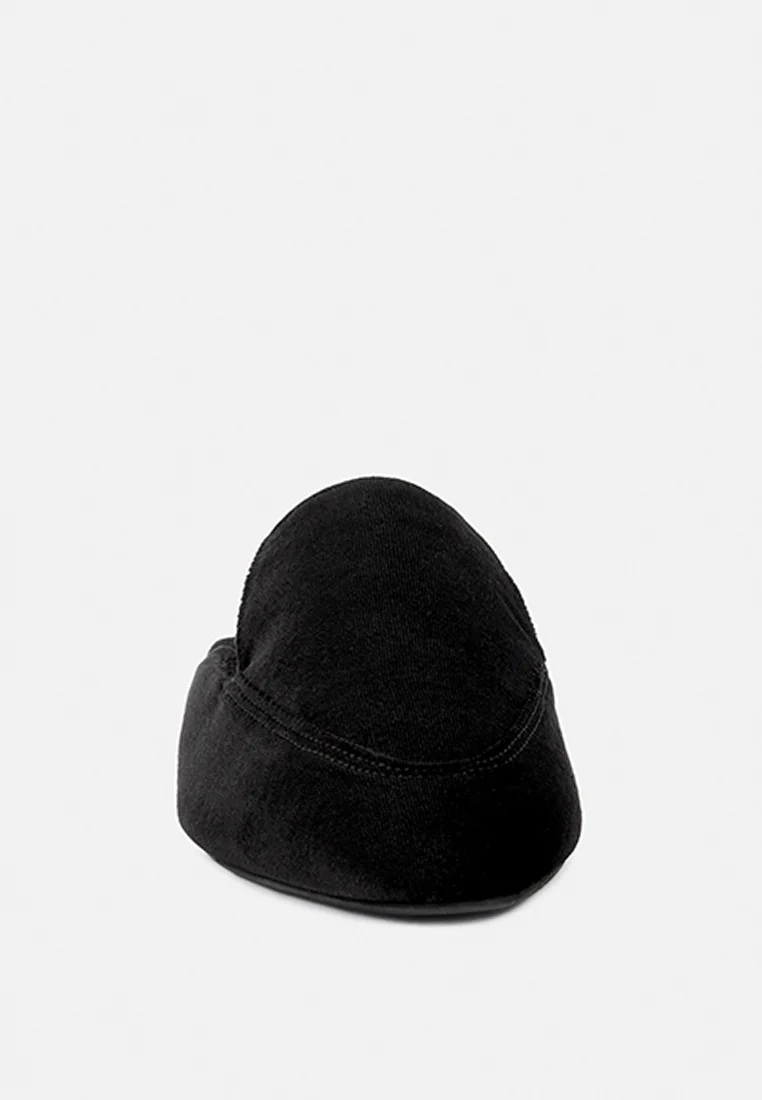 BATISTE Black Velvet Handcrafted Mules - Image 3