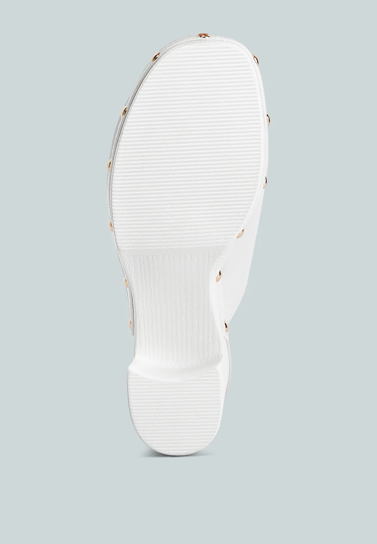 Benji Recycled Leather Clogs - Image 8
