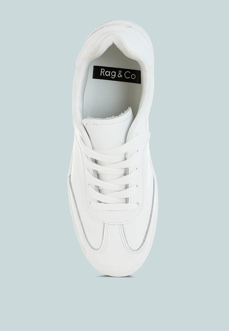 Bostonia Real Leather Casual Sneakers - Image 5