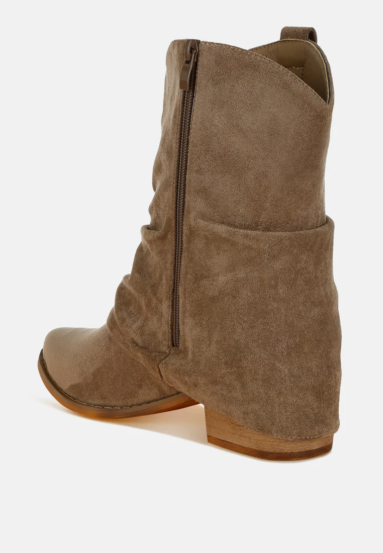 Bronco Slouchy Calf Boots - Image 4