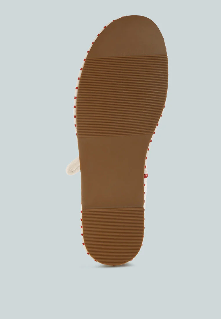 Brunch Date Cherry Accent Mary Jane Flats - Image 5