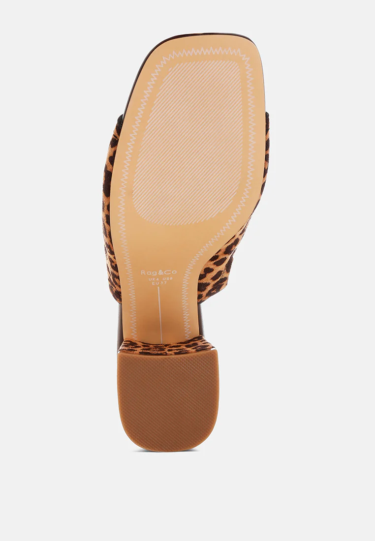 Carmila Square Toe Block Heels - Image 6