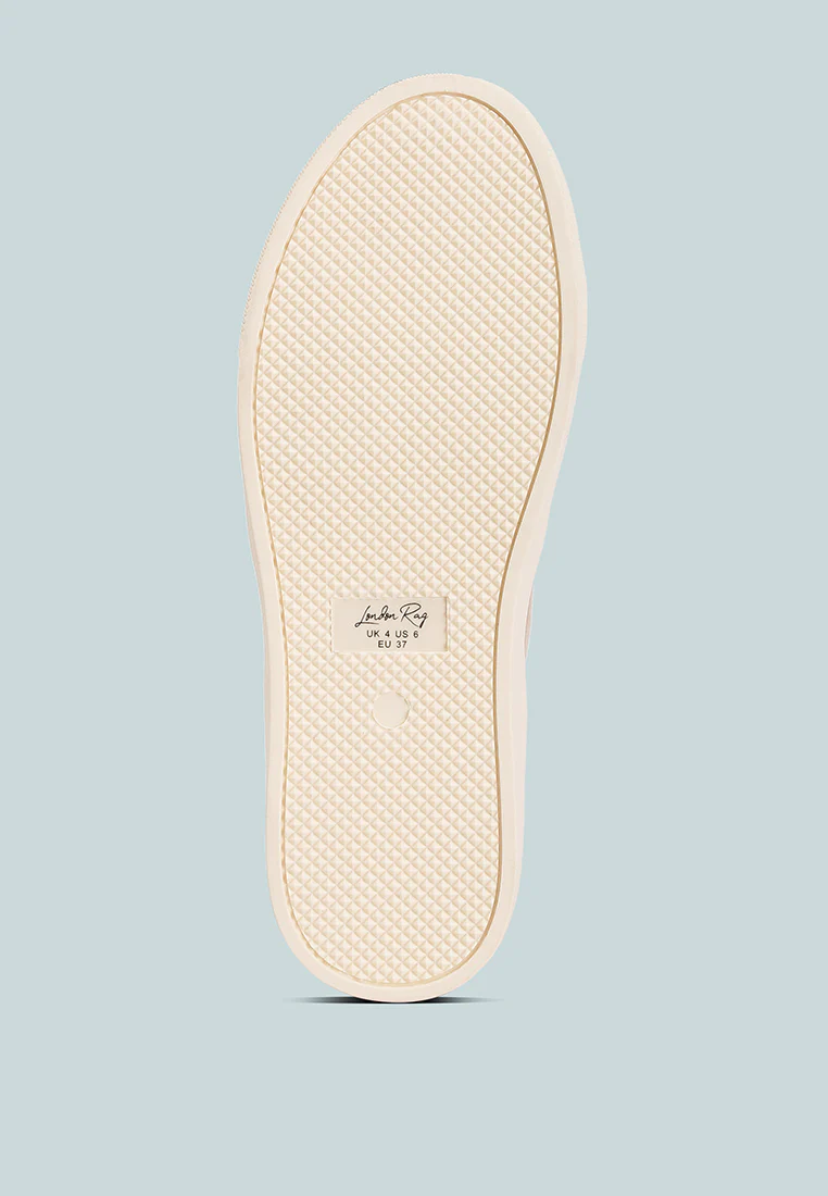 Cecile Panelling Detail Casual Sneakers - Image 11