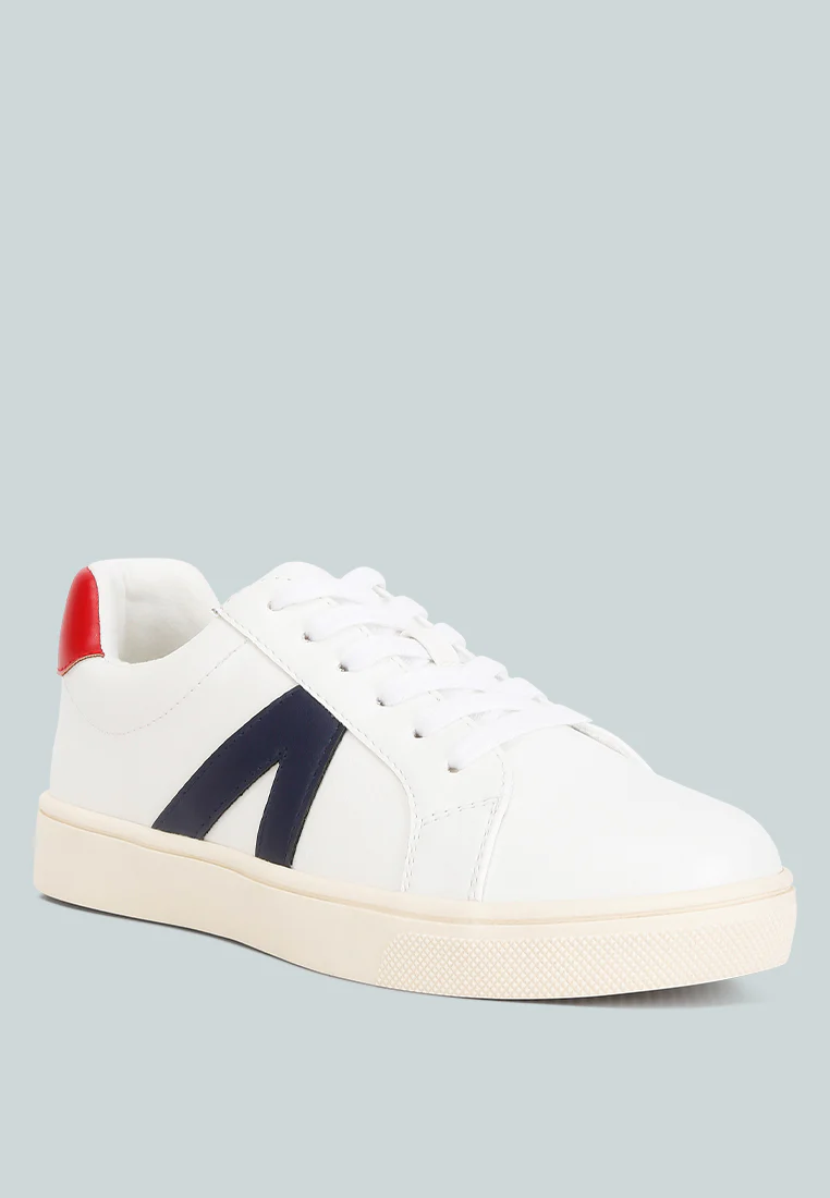 Cecile Panelling Detail Casual Sneakers - Image 2