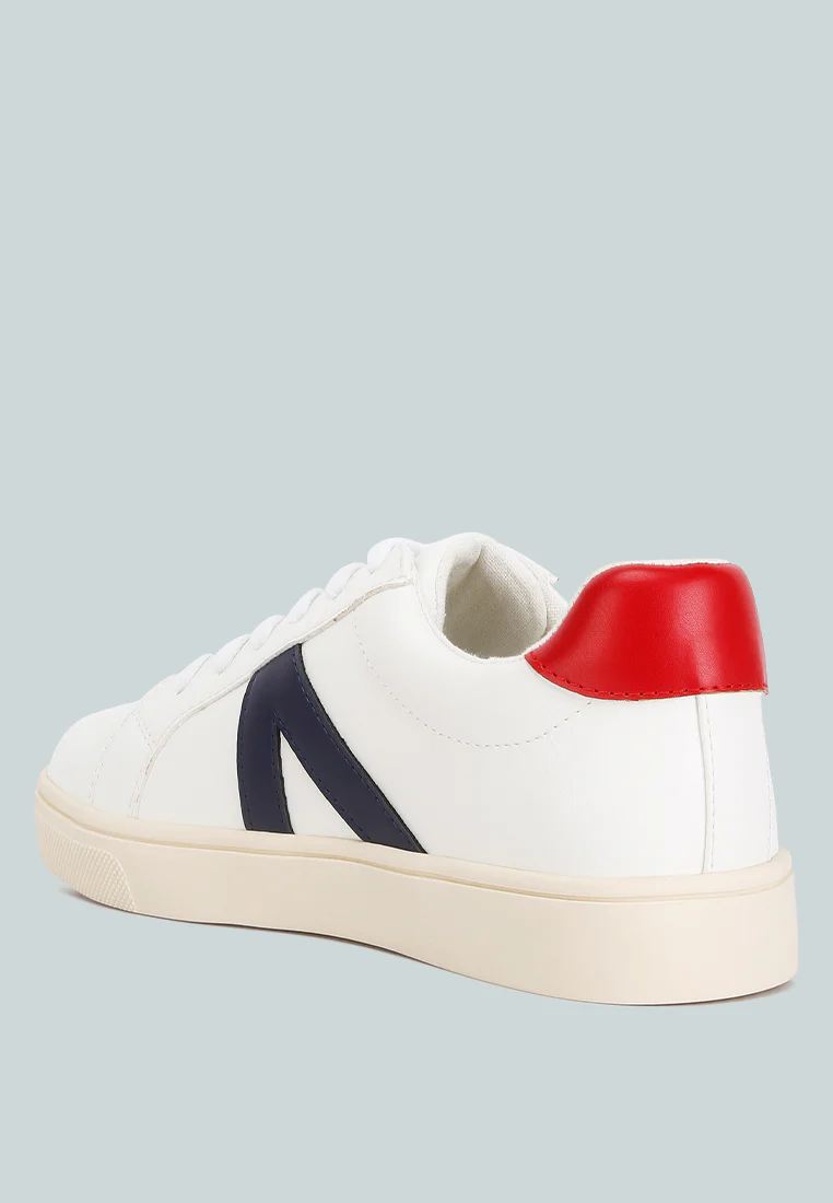 Cecile Panelling Detail Casual Sneakers - Image 3