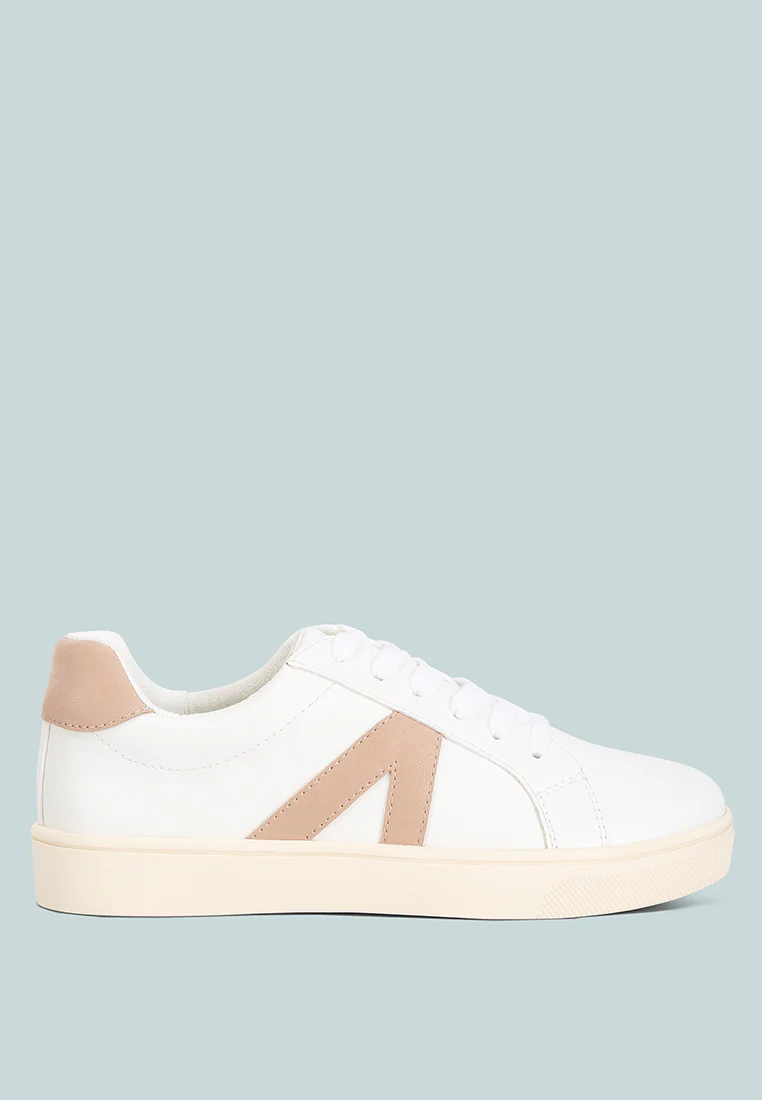 Cecile Panelling Detail Casual Sneakers - Image 7