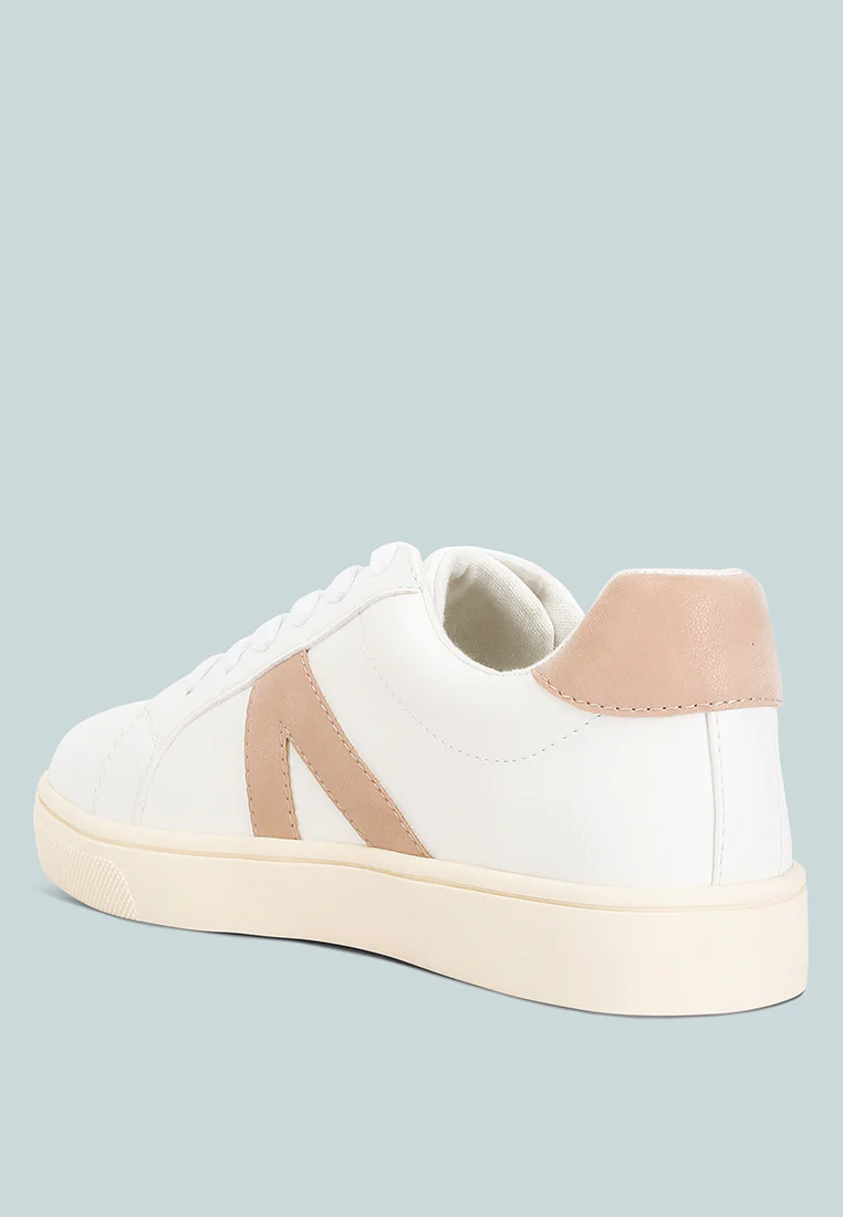 Cecile Panelling Detail Casual Sneakers - Image 9