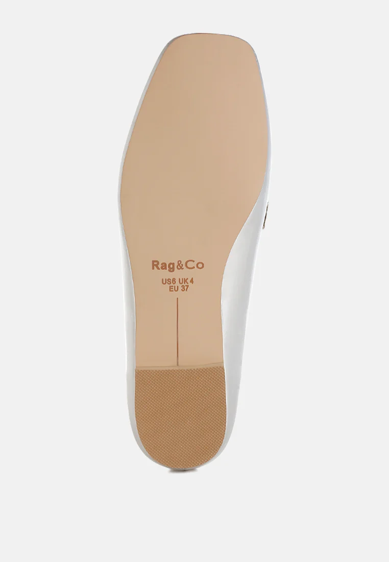 Celosia Metallic Diamante Strap Loafers - Image 21