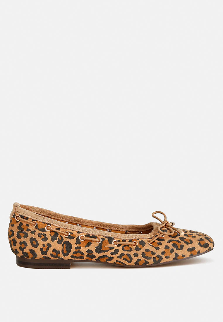 Darlow Drawstring Bow Ballerinas - Image 8