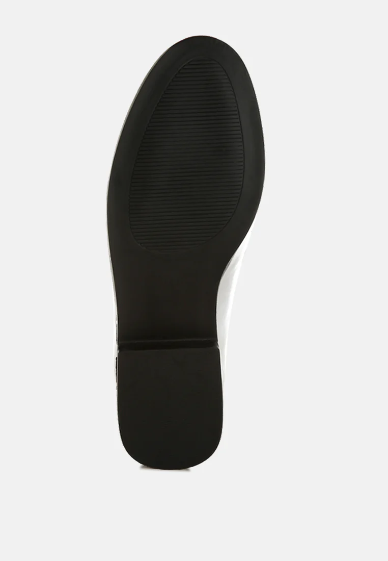 Dendron Diamante Horsebit Metallic Loafers - Image 11