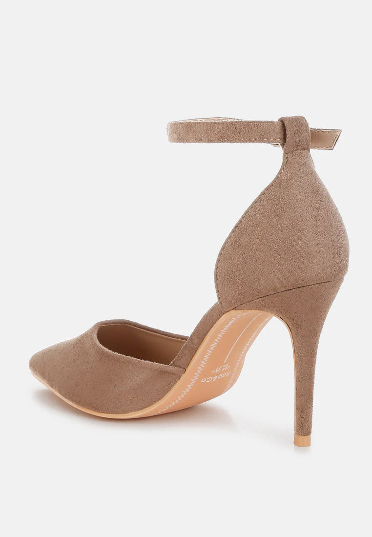 Dolona Microfiber Stiletto Heel Sandals - Image 14
