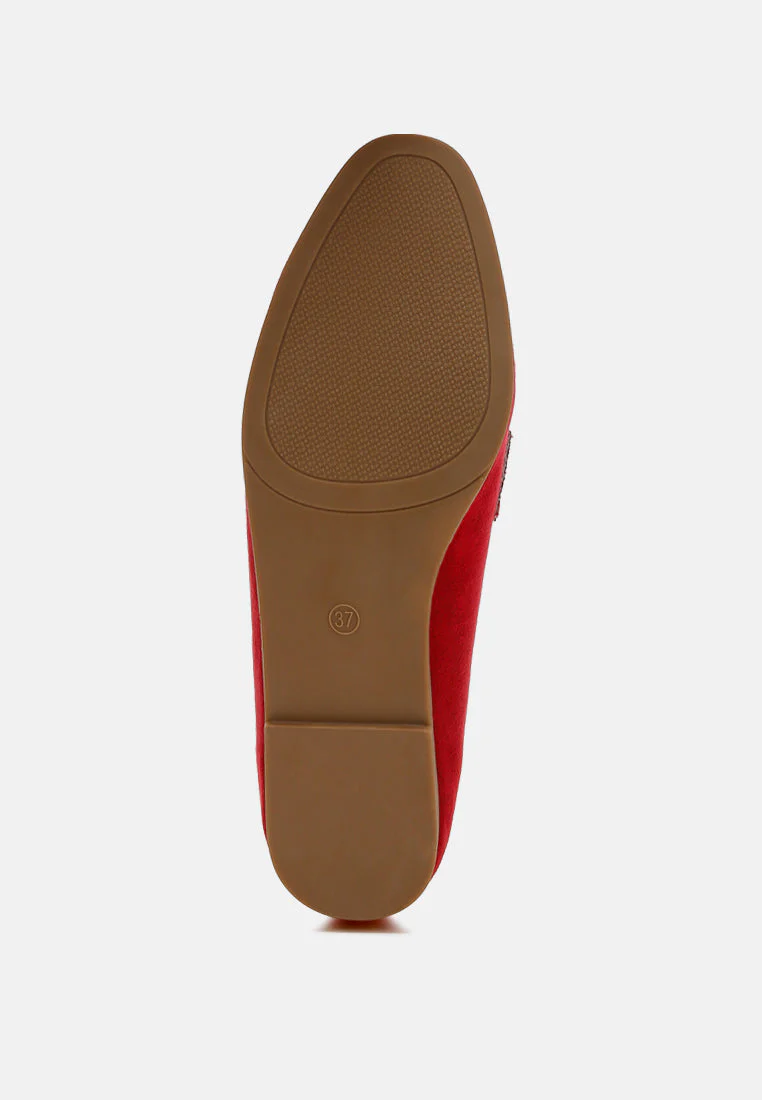 Folklore Micro Suede Tassel Loafers - Image 12