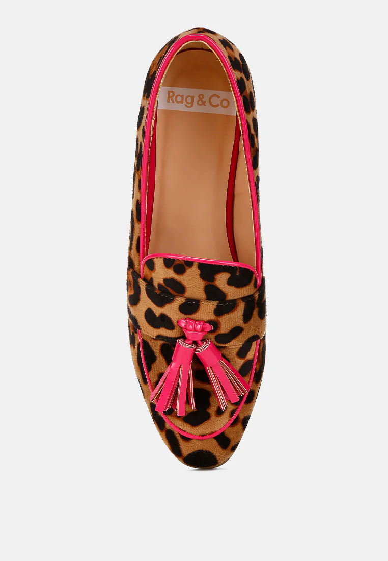 Folklore Micro Suede Tassel Loafers - Image 4