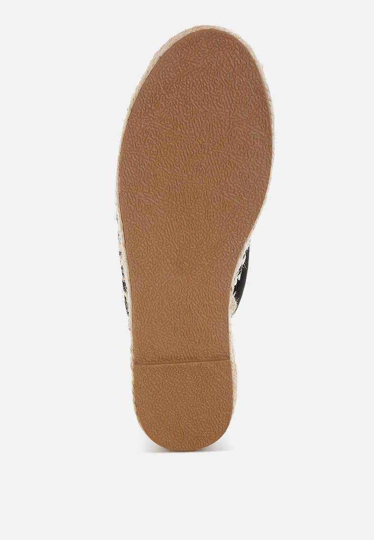 Himari Raffia Slip-On Mules - Image 10