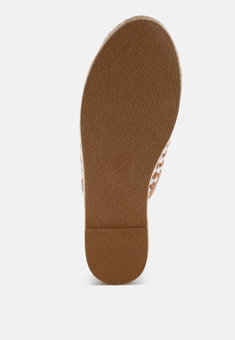 Himari Raffia Slip-On Mules - Image 5