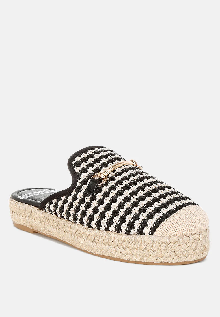 Himari Raffia Slip-On Mules - Image 7