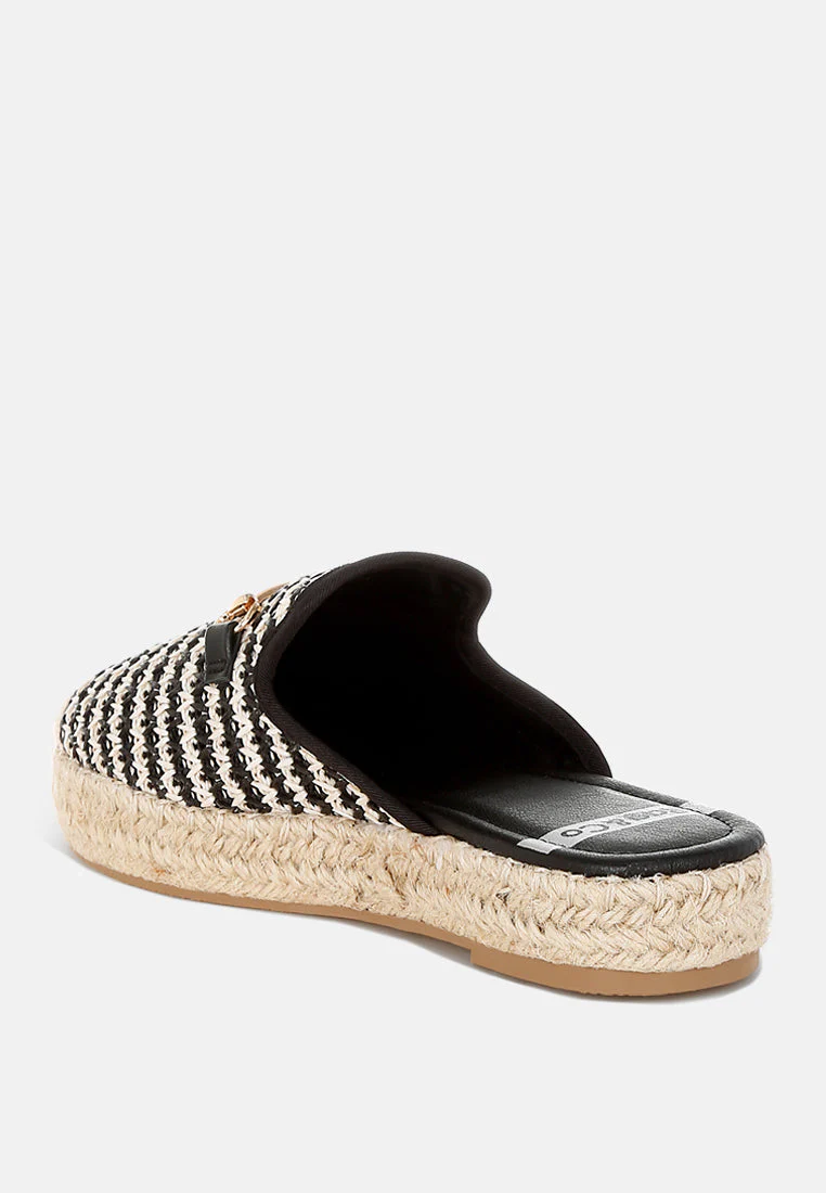 Himari Raffia Slip-On Mules - Image 8