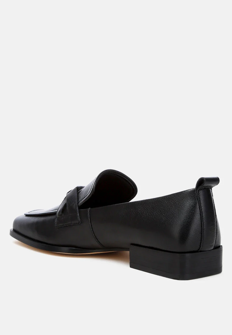 Hostess Genuine Leather Braided Loafers - Image 12
