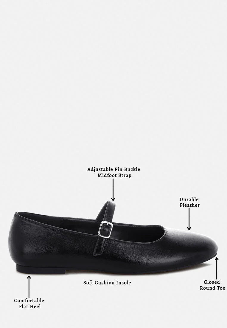 Humbal Mary Jane Flats - Image 8