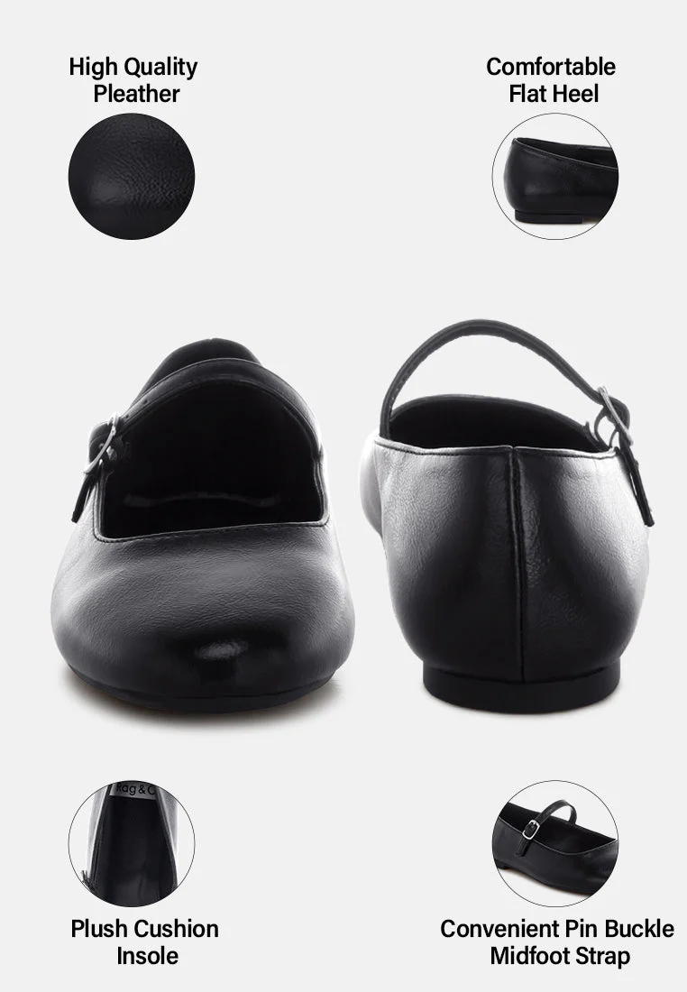 Humbal Mary Jane Flats - Image 9