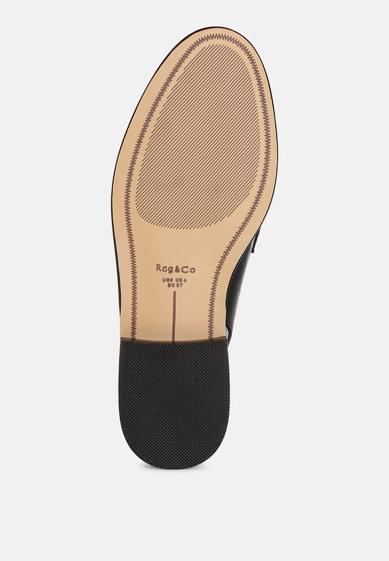 Jemykin Genuine Leather Loafer Sandals - Image 11