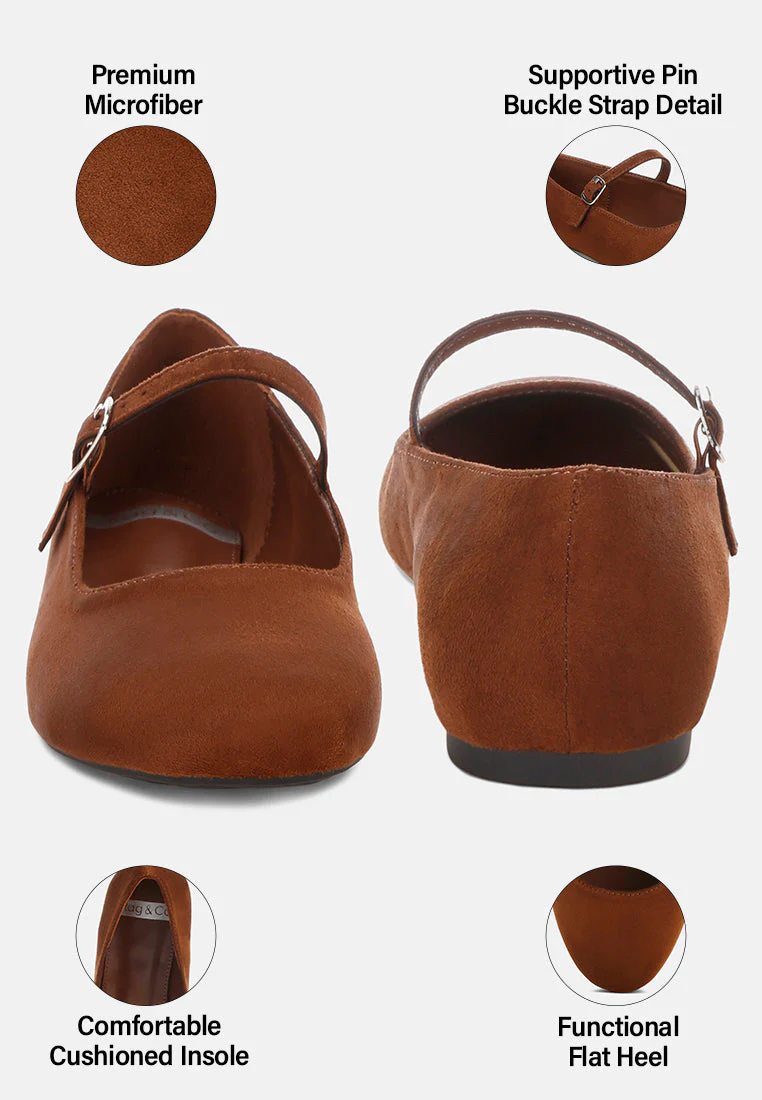 Jobal Mary Jane Ballet Flats - Image 9