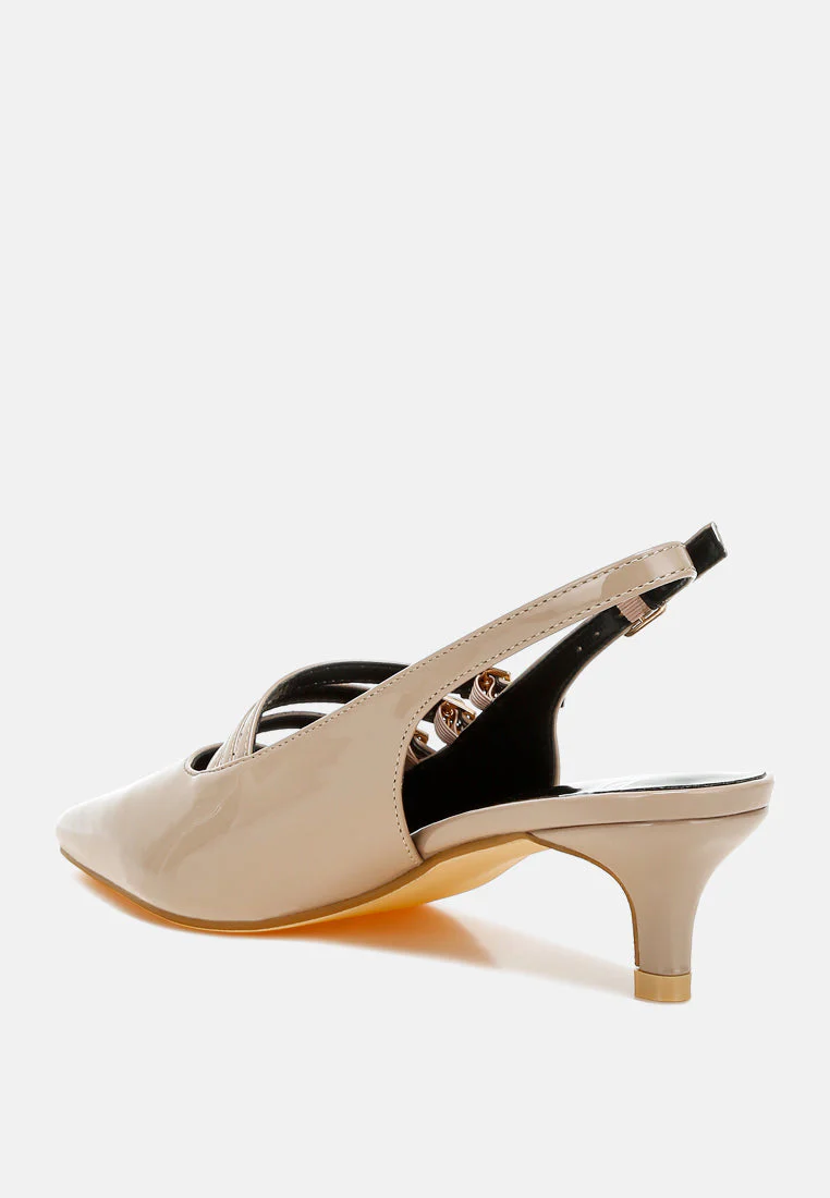 Kanebei Triple Strap Slingback Sandals - Image 9