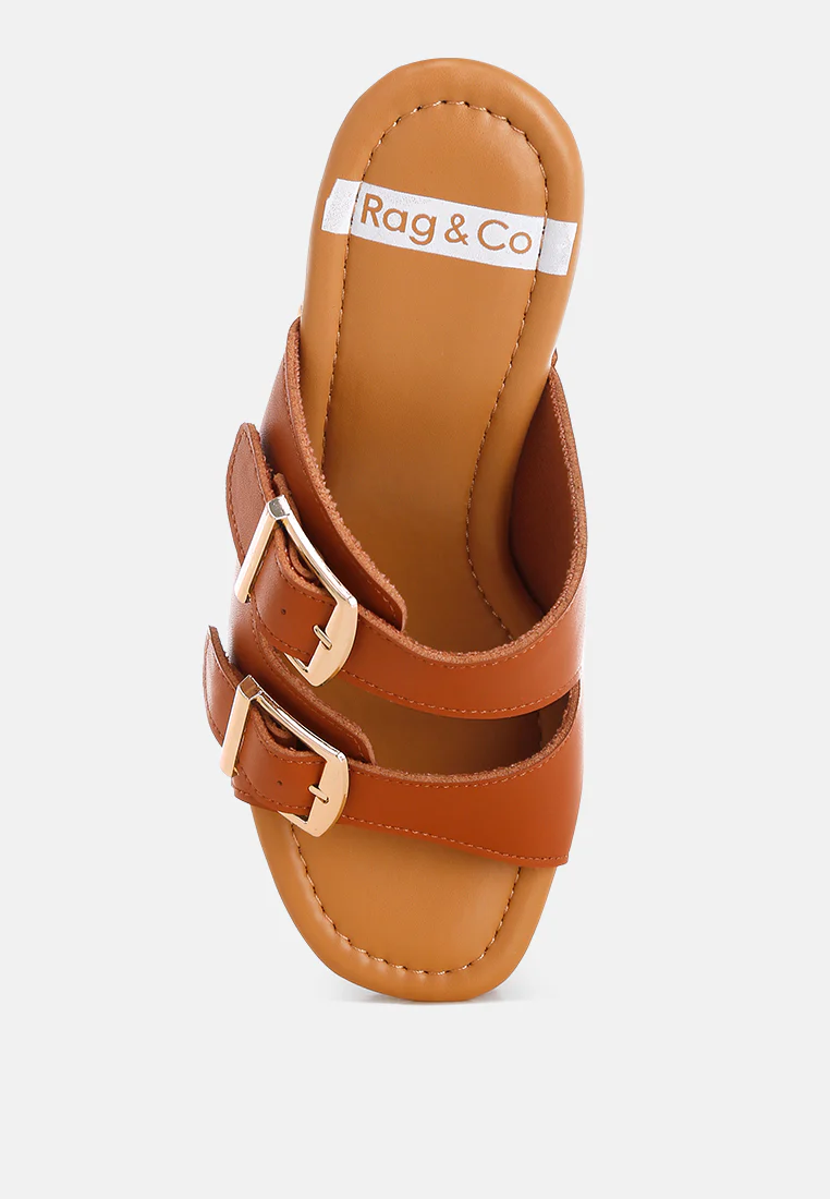 Kenna Dual Buckle Strap Sandals - Image 13