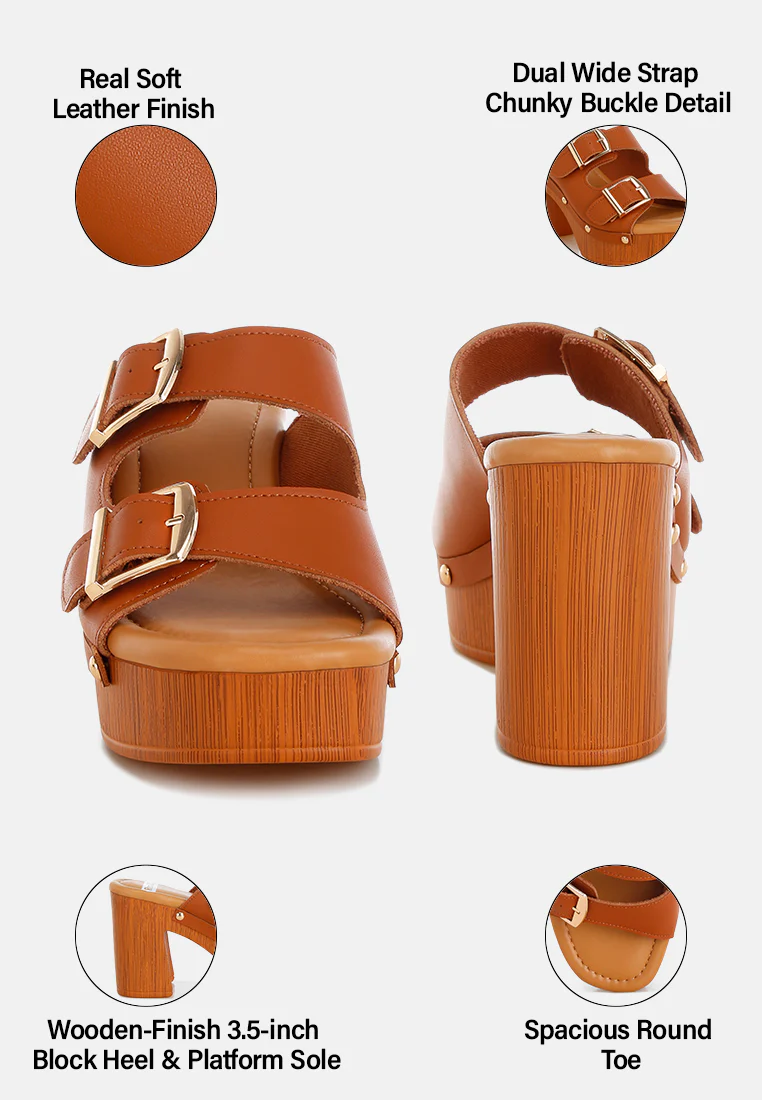 Kenna Dual Buckle Strap Sandals - Image 16