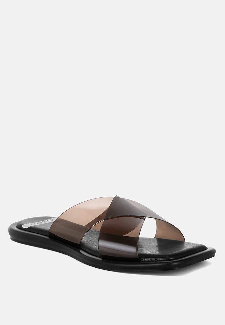 Kimama Criss Cross Strap Slip Ons - Image 3