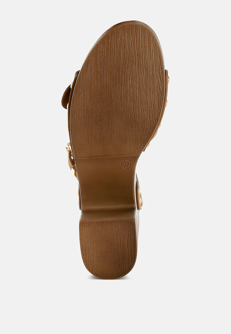Lhasa Real Suede Leather Clog Sandals - Image 10