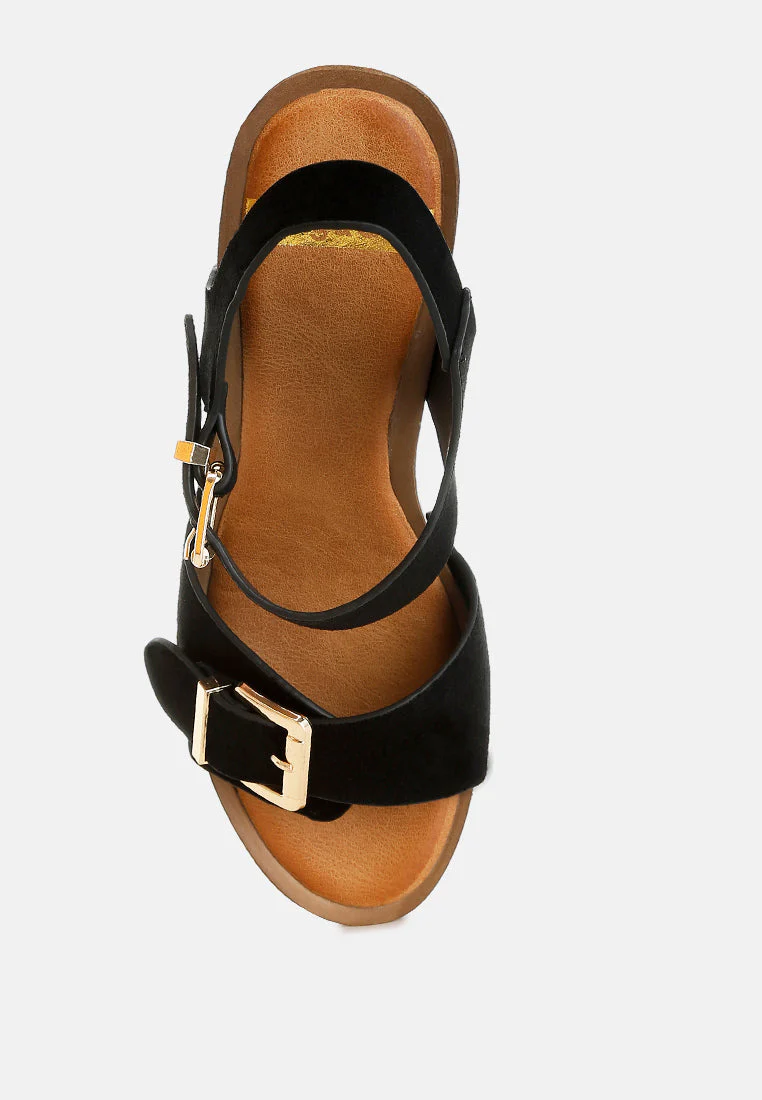 Lhasa Real Suede Leather Clog Sandals - Image 14
