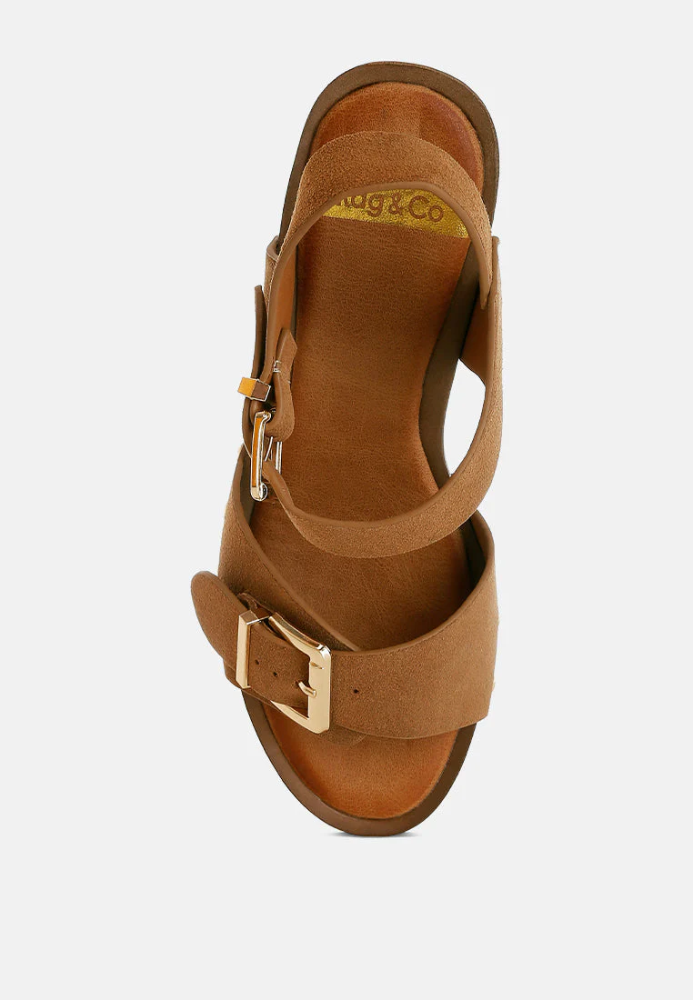 Lhasa Real Suede Leather Clog Sandals - Image 9