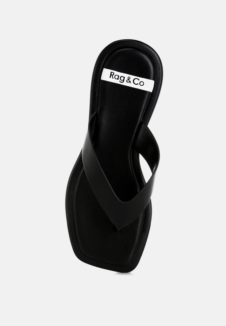 Makawi Thong Toe Slip Ons - Image 12