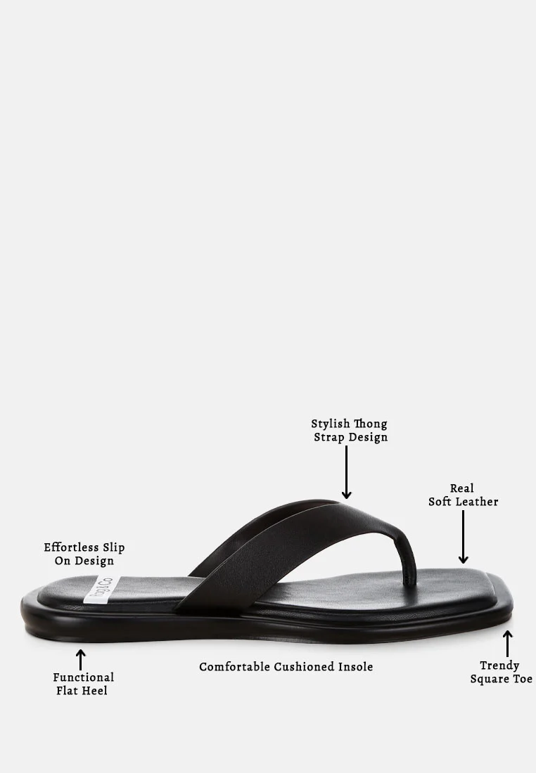 Makawi Thong Toe Slip Ons - Image 14