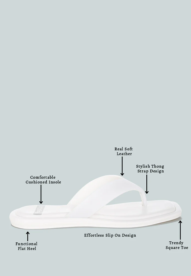 Makawi Thong Toe Slip Ons - Image 7