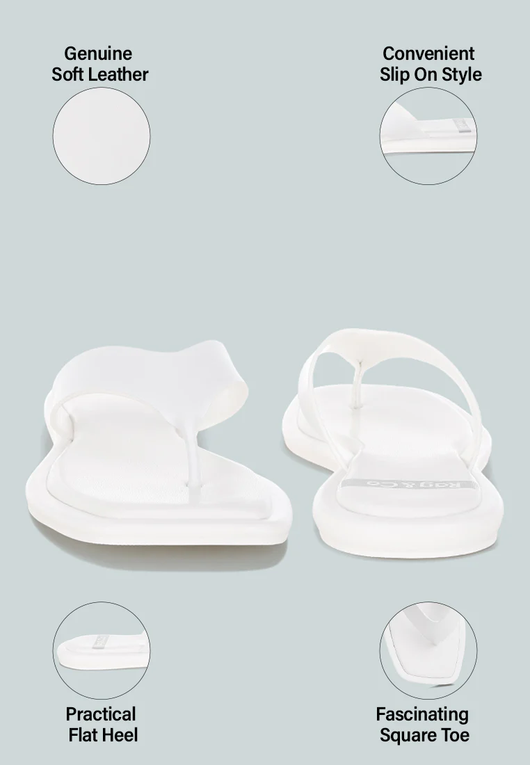 Makawi Thong Toe Slip Ons - Image 8