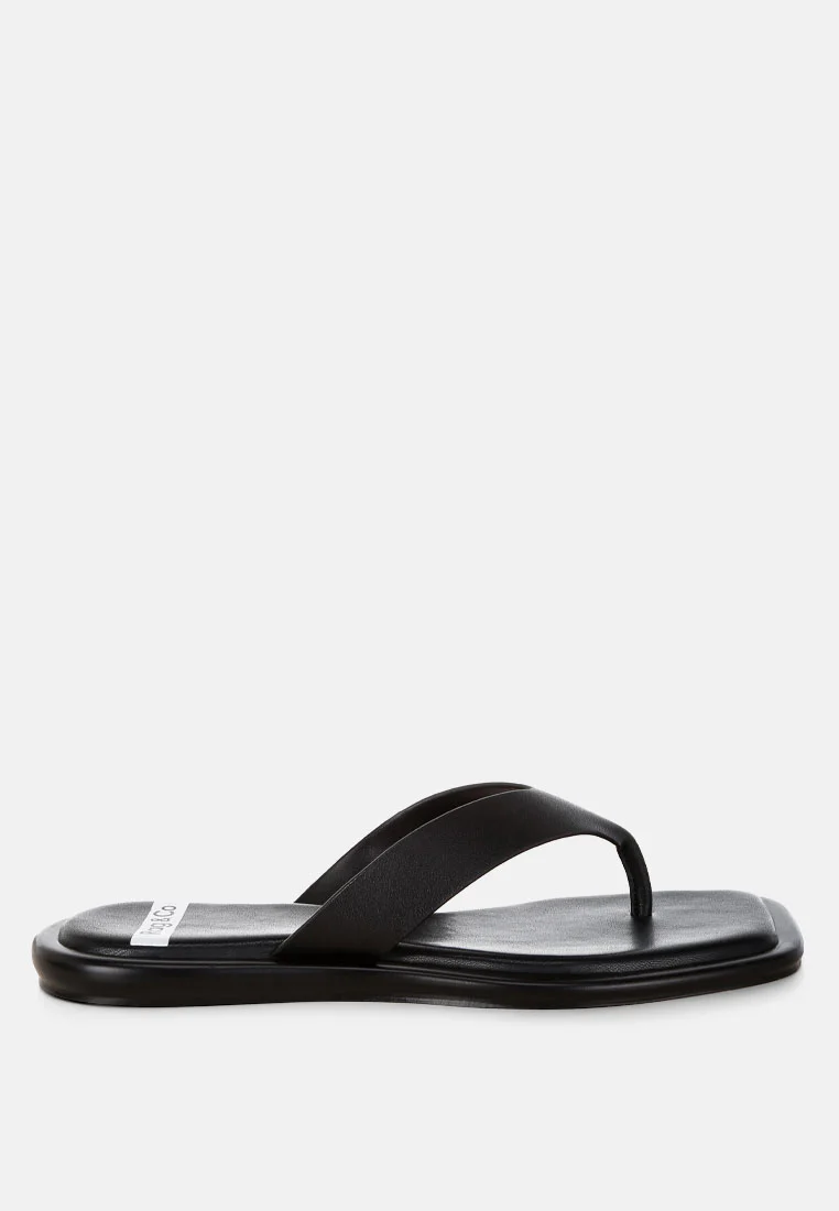 Makawi Thong Toe Slip Ons - Image 9
