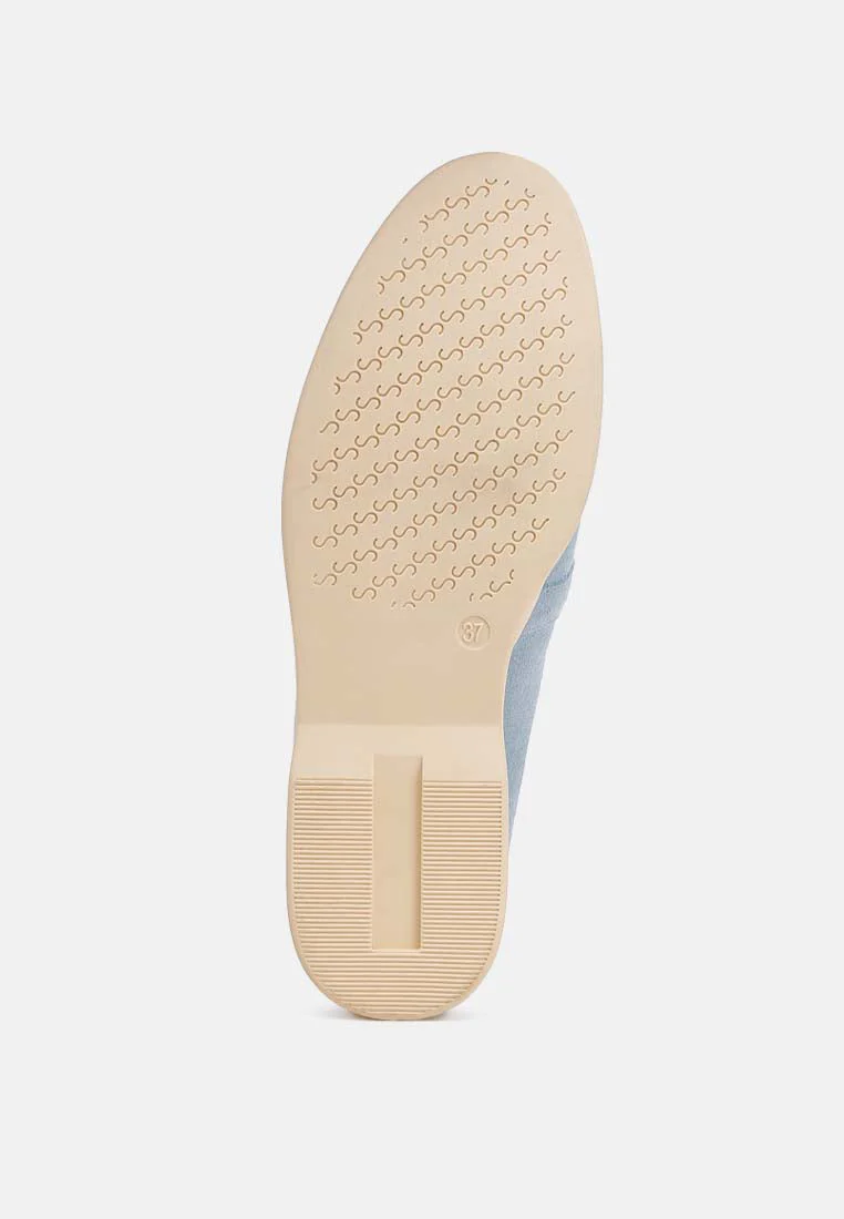 Nautica Genuine Suede Knot Detailed Loafers - Image 15