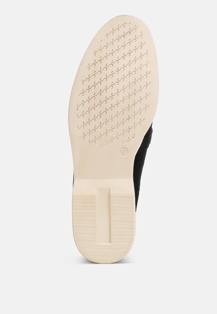 Nautica Genuine Suede Knot Detailed Loafers - Image 23